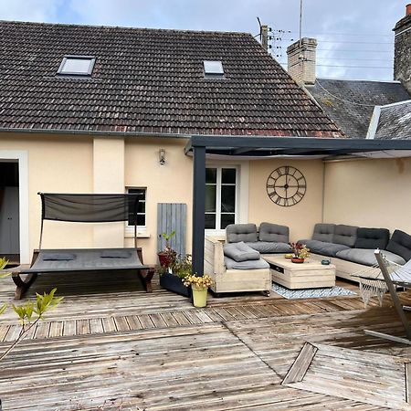 Les Palmiers Bed & Breakfast Bayeux Exterior foto